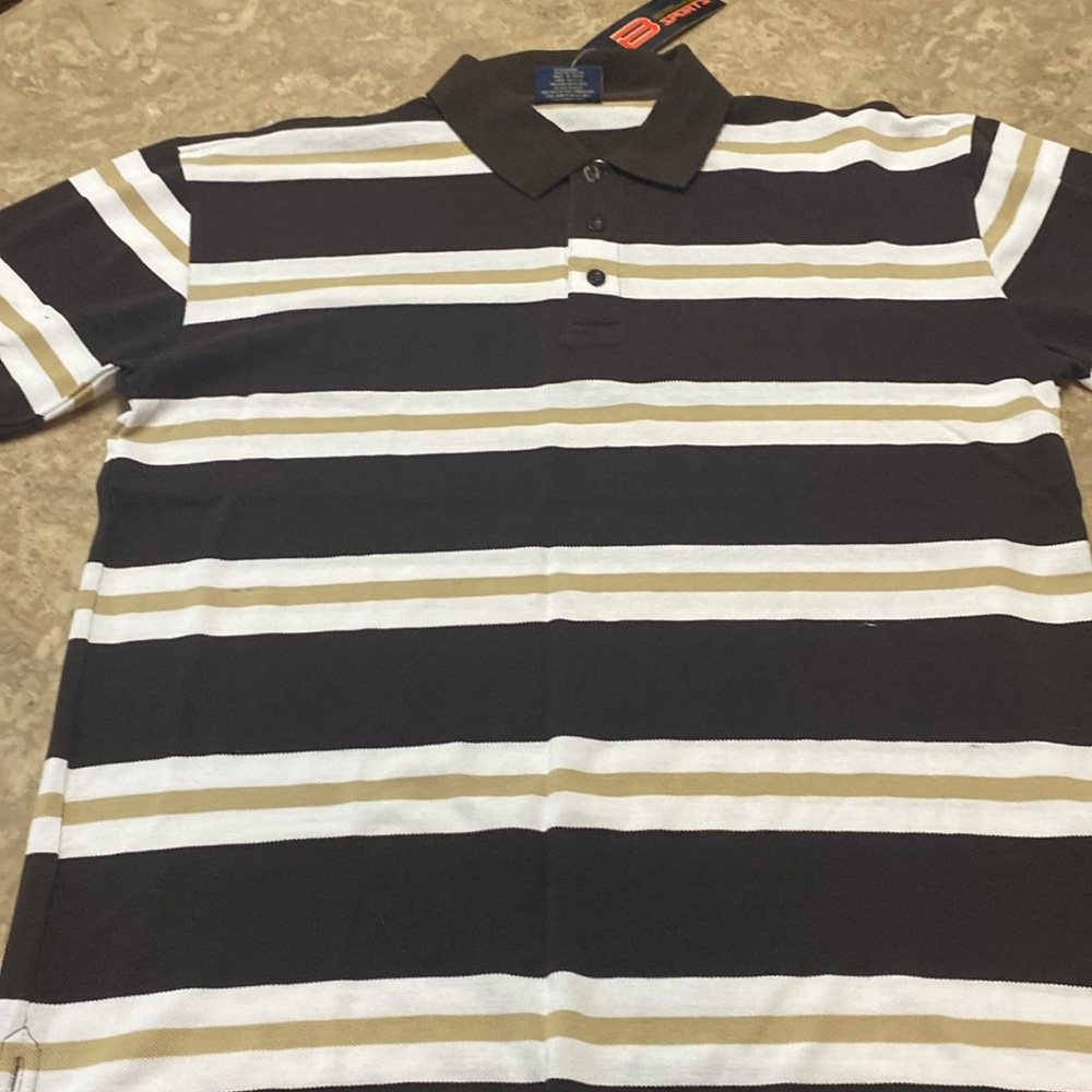 Mens stripped buttoned shirt